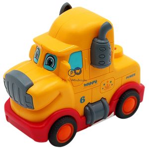 Friction Wheel Dog Face Heavy Truck Yellow