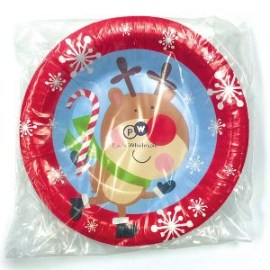 Giftmaker Christmas Character Paper Bowls 6 Pack Cdu