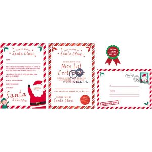 Christmas Santa's Reply Letter Set