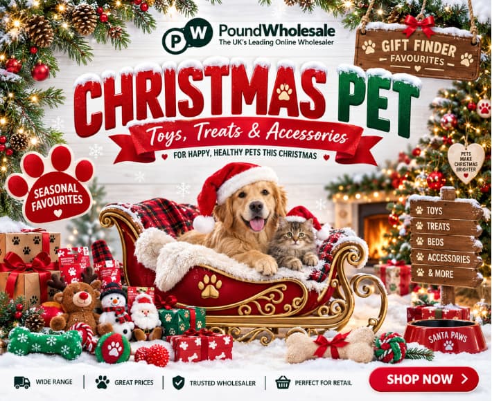 Christmas Gifts for Pets Banner