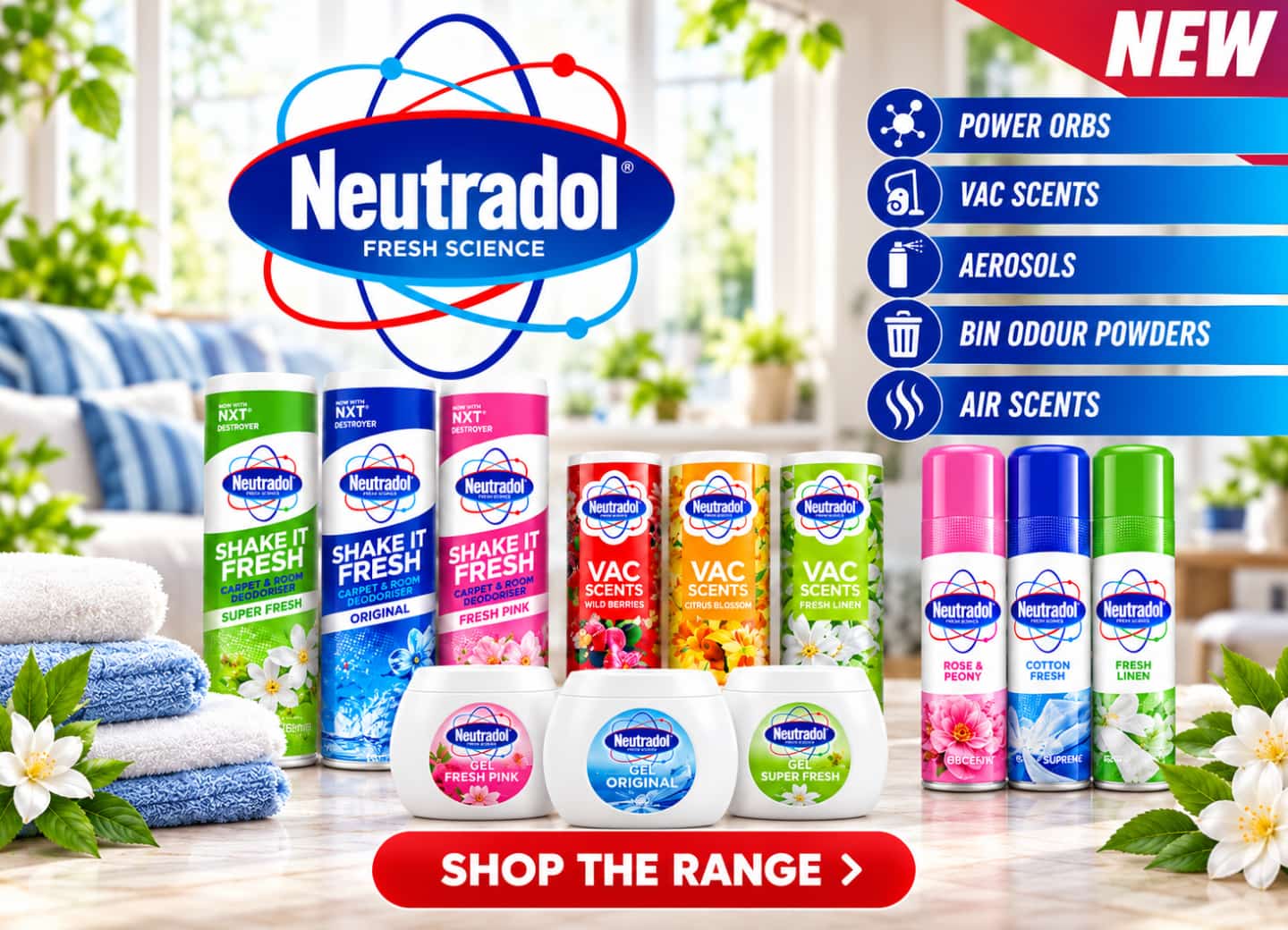 Neutradol Brand Banner