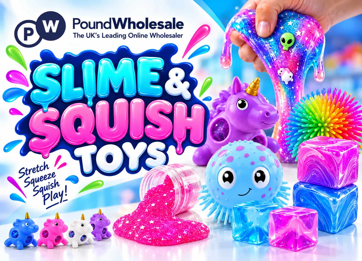 Wholesale Slime & Squish Toys