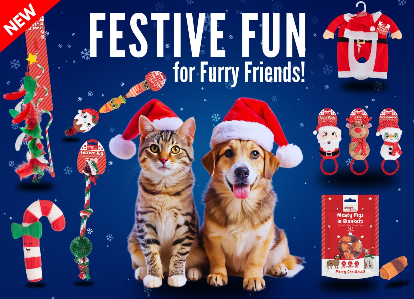 Christmas Gifts for Pets Banner