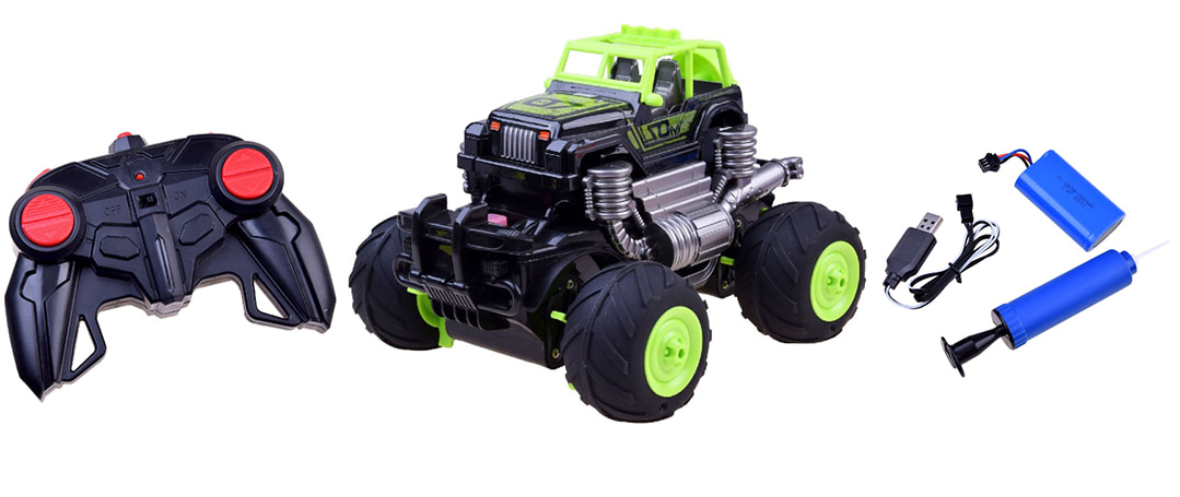 BRAND NEW: The RC Monster Truck That Drives on Land & Water!